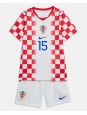 Billige Kroatia Mario Pasalic #15 Hjemmedraktsett Barn VM 2026 Kortermet (+ Korte bukser)